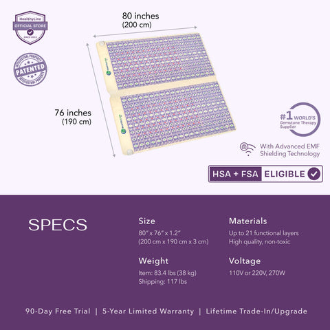 HealthyLine The TAJ Bed Series