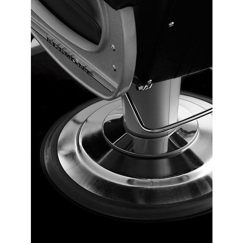 Takara Belmont ELEGANCE ELITE BLACK Barber Chair BB-225BLK - Salon Fancy