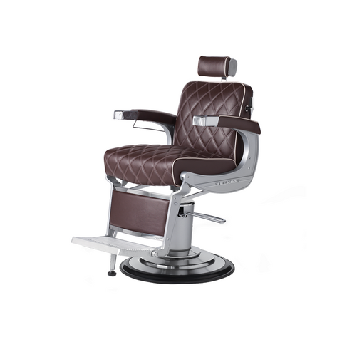 Takara Belmont 225 DIAMOND STITCH ELEGANCE Barber Chair BB-225DMD - Salon Fancy