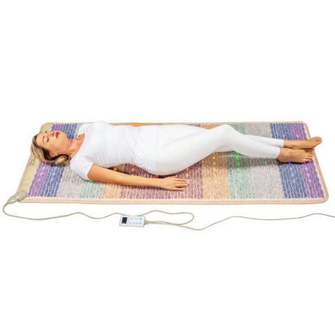 HealthyLine Rainbow Chakra Mat™ Large 7428 Firm - PEMF Inframat Pro® Third Edition  RW-ch-7428-PhP
