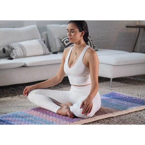HealthyLine Rainbow Chakra Mat™ Large 7428 Firm - PEMF Inframat Pro® Third Edition  RW-ch-7428-PhP