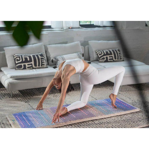 HealthyLine Rainbow Chakra Mat™ Large 7428 Firm - PEMF Inframat Pro® Third Edition  RW-ch-7428-PhP