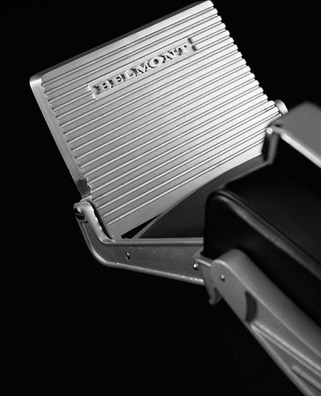 Takara Belmont ELEGANCE ELITE WHITE Barber Chair BB-225W - Salon Fancy