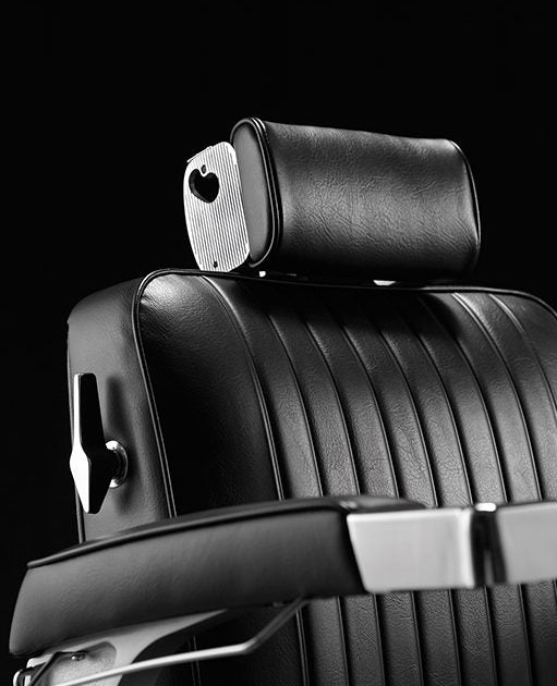 Takara Belmont ELEGANCE ELITE WHITE Barber Chair BB-225W - Salon Fancy