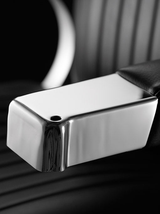 Takara Belmont ELEGANCE ELITE WHITE Barber Chair BB-225W - Salon Fancy