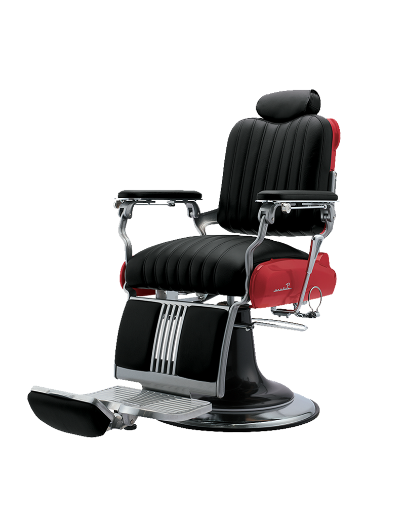 Takara Belmont LEGACY 100 PREMIUM VINTAGE STRIPE Barber Chair BB 0100