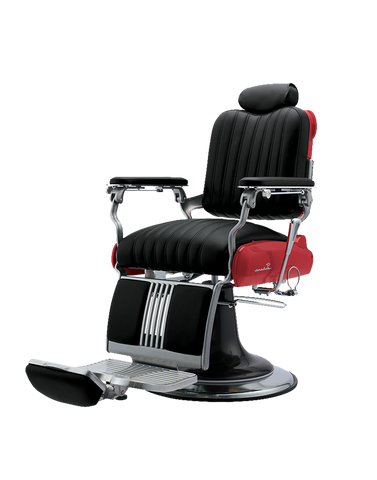 Takara Belmont LEGACY 100 PREMIUM VINTAGE STRIPE Barber Chair BB-0100