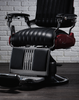 Image of Takara Belmont LEGACY 100 PREMIUM VINTAGE STRIPE Barber Chair BB-0100