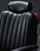 Image of Takara Belmont LEGACY 100 PREMIUM VINTAGE STRIPE Barber Chair BB-0100