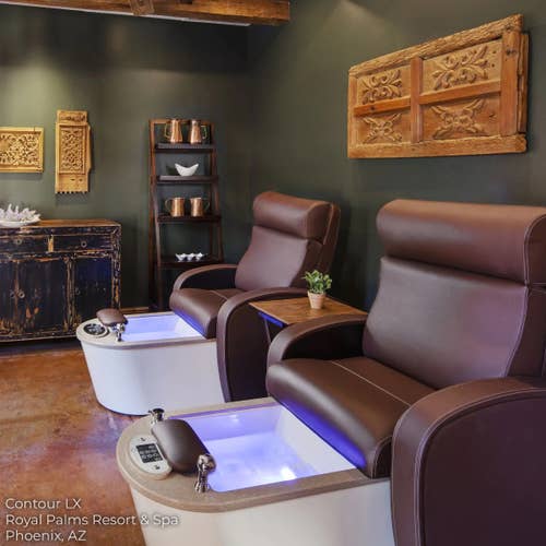 Living Earth Crafts Contour LX II™ Pedicure Chair