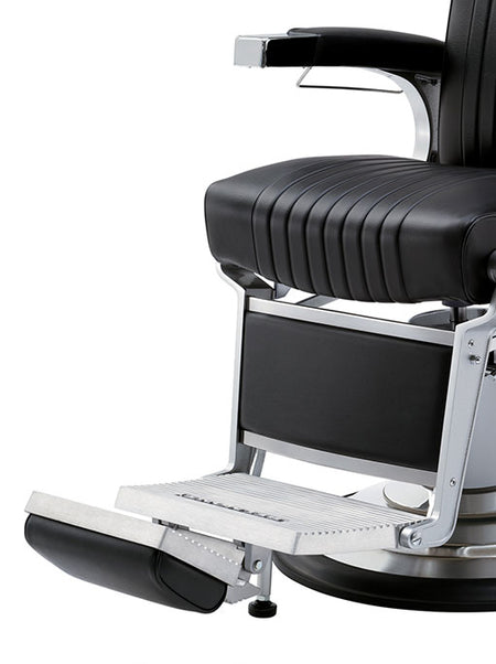 Takara Belmont ELEGANCE ELITE WHITE Barber Chair BB-225W - Salon Fancy