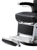 Image of Takara Belmont ELEGANCE ELITE WHITE Barber Chair BB-225W - Salon Fancy