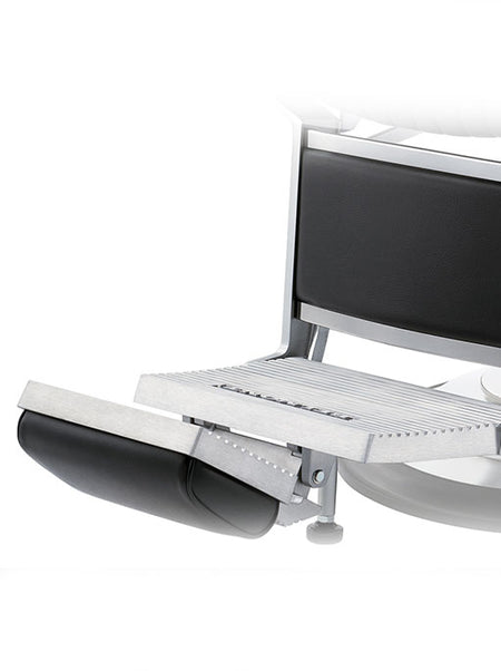 Takara Belmont ELEGANCE ELITE WHITE Barber Chair BB-225W - Salon Fancy