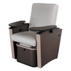 Image of Living Earth Crafts Mystia Manicure/Pedicure Chair with Plumbed Footbath - Salon Fancy