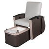Image of Living Earth Crafts Mystia Manicure/Pedicure Chair with Plumbed Footbath - Salon Fancy