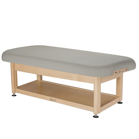 Living Earth Crafts Serenity Flat Spa Treatment Table Shelf Base - Salon Fancy