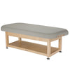 Image of Living Earth Crafts Serenity Flat Spa Treatment Table Shelf Base - Salon Fancy