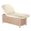 Image of Living Earth Crafts Serenity Facial Spa Treatment Table Cabinet Base w/PowerAssist - Salon Fancy