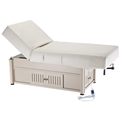 Living Earth Crafts Pro Salon Kensington Multi-Purpose Hydraulic Treatment Table - Salon Fancy