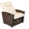 Image of Living Earth Crafts Mystia Manicure/Pedicure Chair with Plumbed Footbath - Salon Fancy