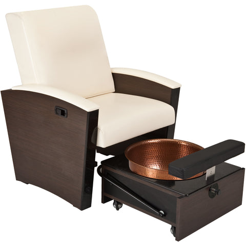 Living Earth Crafts Mystia Luxury Manicure / Pedicure Chair - Salon Fancy