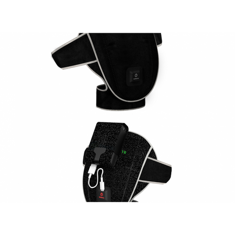 HealthyLine Portable Heated Gemstone Pad - Shoulder Model with Power-Bank InfraMat Pro® Portable-AT-Shldr