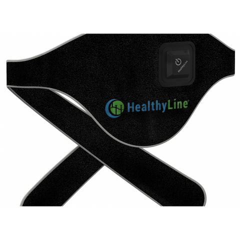 HealthyLine Portable Heated Gemstone Pad - Neck Model with Power-Bank InfraMat Pro® Portable-AT-Neck