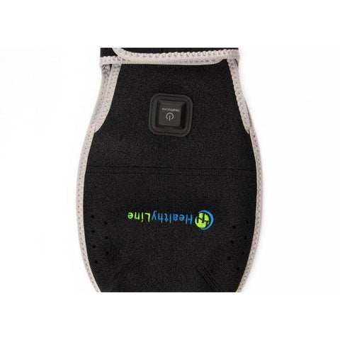 HealthyLine Portable Heated Gemstone Pad - Hand Model with Power-Bank InfraMat Pro® Portable-AT-Hand