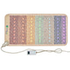 Image of HealthyLine Rainbow Chakra Mat™ Small 4020 Firm - Photon PEMF Inframat Pro® 3rd Edition RW-ch-4020-PhP