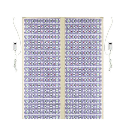 HealthyLine TAJ-Mat™ Queen 8060 Firm - Photon PEMF Split Inframat Pro® TAJ-Q-PhP-Split