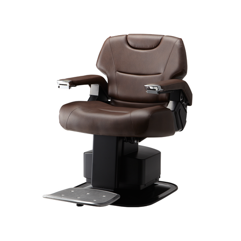 Takara Belmont LANCER ENTRY TYPE Barber Chair BB-HPENBLK/DBR - Salon Fancy