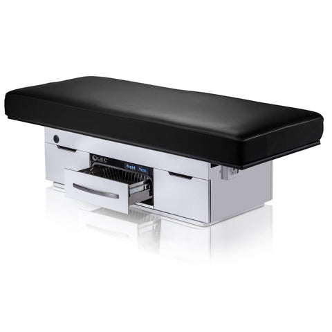 Living Earth Crafts Century City Dual-Pedestal Low-Range Treatment Table with Digital Warming Drawer - Salon Fancy